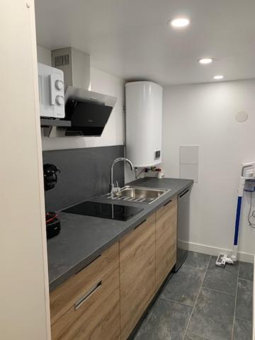 Appart Studio Rdc De Maison Avec Exterieur Proche Reims Tinqueux Exterior foto